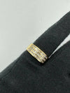 C.B.E. INC | RINGS 3 ROW BAGUETTE DIAMOND SEMI ETERNITY