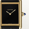 Montre Cartier | Montre Homme 34mm Cartier Tank Louis Onyx Or Jaune