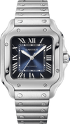 Montre Cartier | Montre Homme 36mm Cartier Santos Blue Stainless