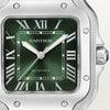 Montre Cartier | Montre Homme 36mm Cartier Santos Green Stainless