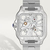 Montre Cartier | Montre Homme 40mm Cartier Santos Skeleton Stainless