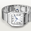 Montre Cartier | Montre Homme 40mm Cartier Santos 100 XL White Stainless