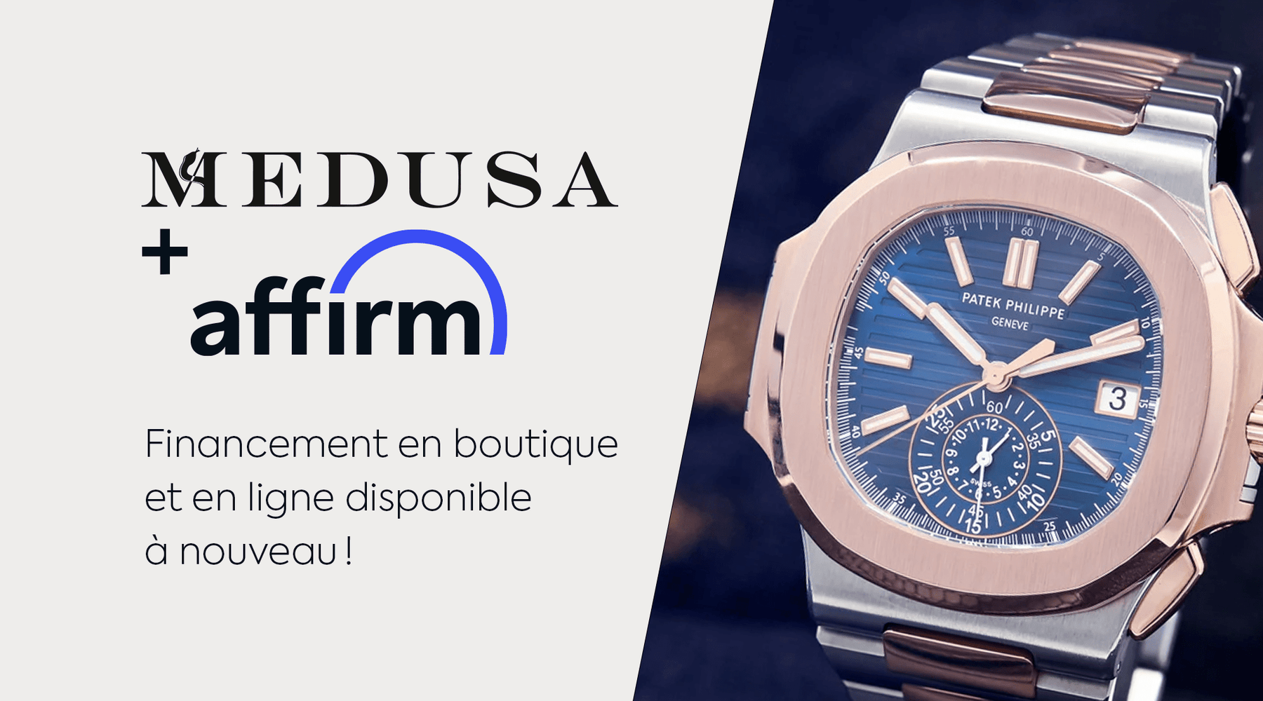 Bijouterie Medusa Financement Financing Affirm Payment Plan