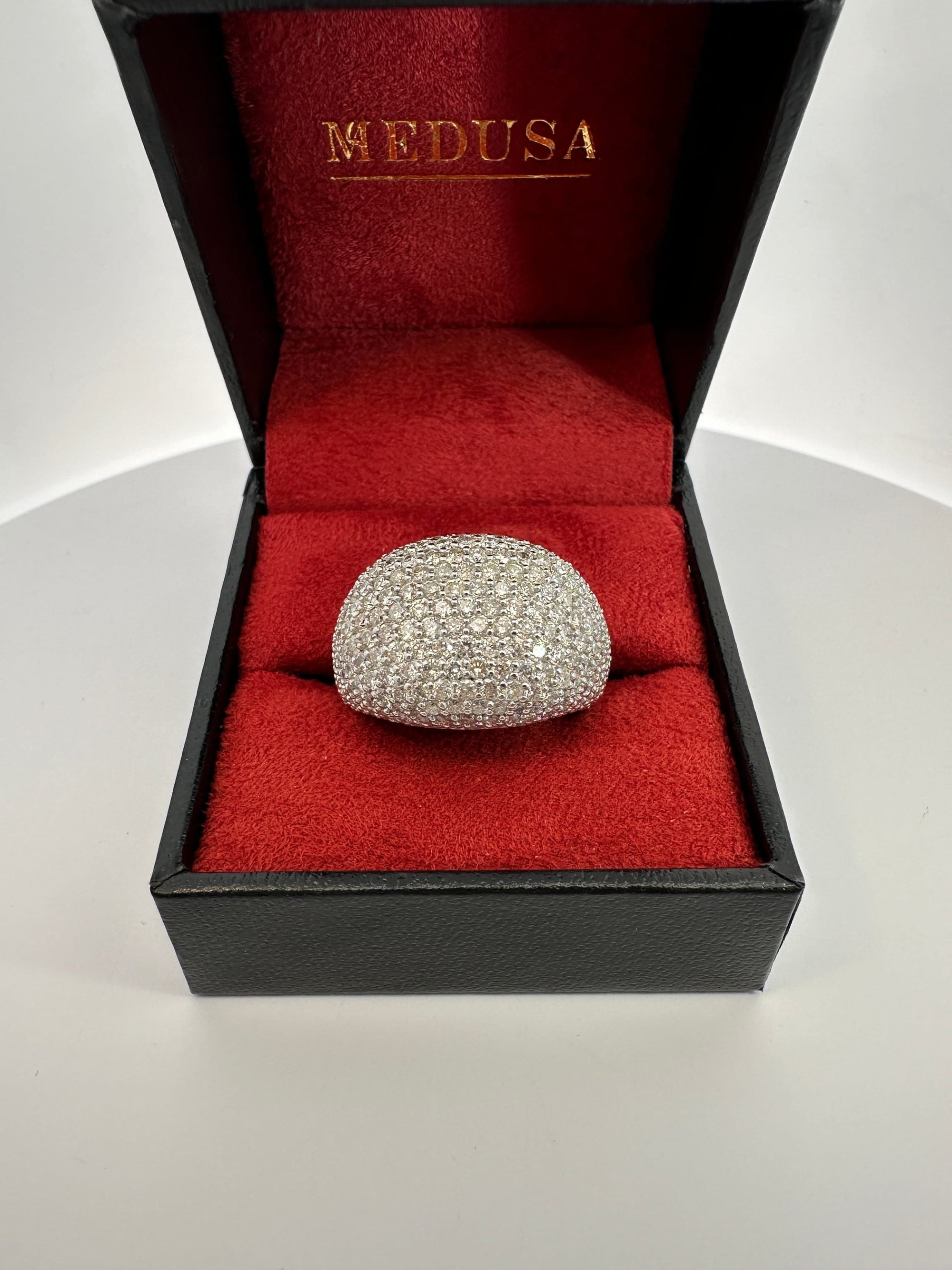 Bague orb diamant