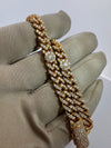 Bijoux Liquidation | Neuf Bracelet 8mm cuban flower diamant - NEUF