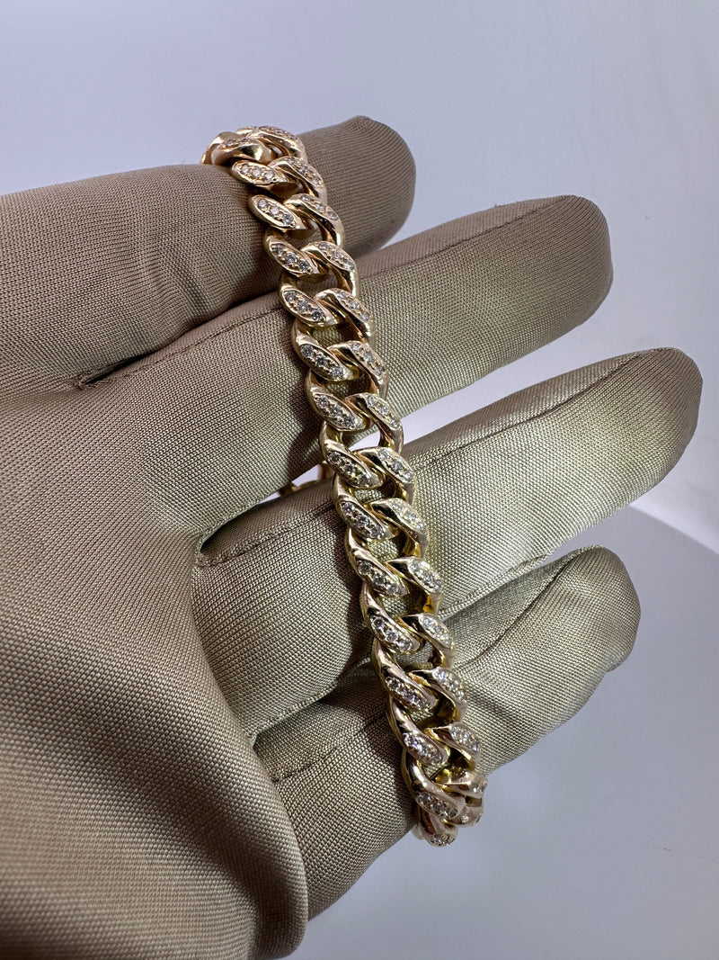 Bijoux Seconde Main | Remise à Neuf Bracelet Cuban Diamant