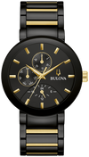 Montre Bulova | Montre Homme Bulova Futuro - 98C149 Or Noir