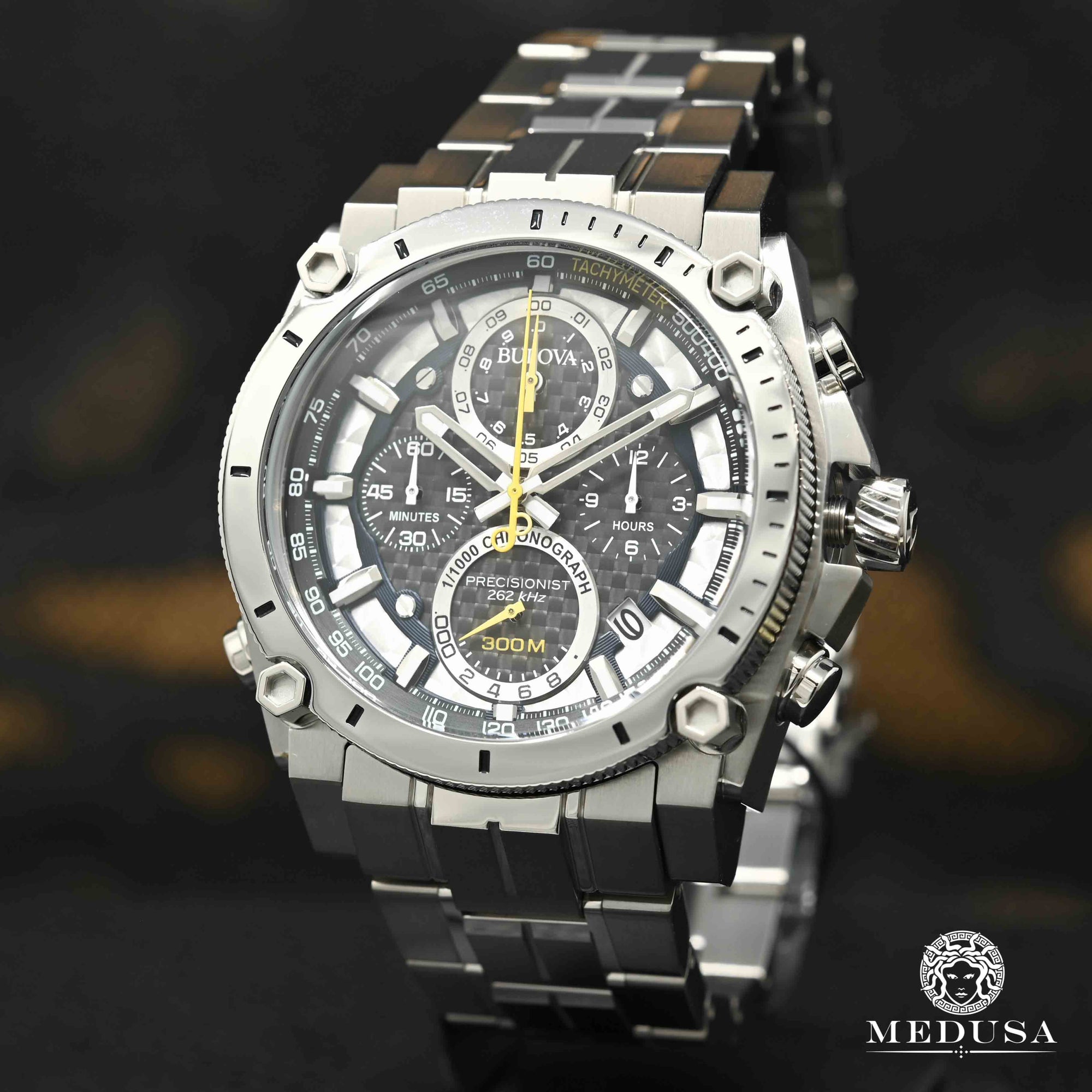 Montre Bulova | Montre Homme Bulova Precisionist - 96B175 Stainless