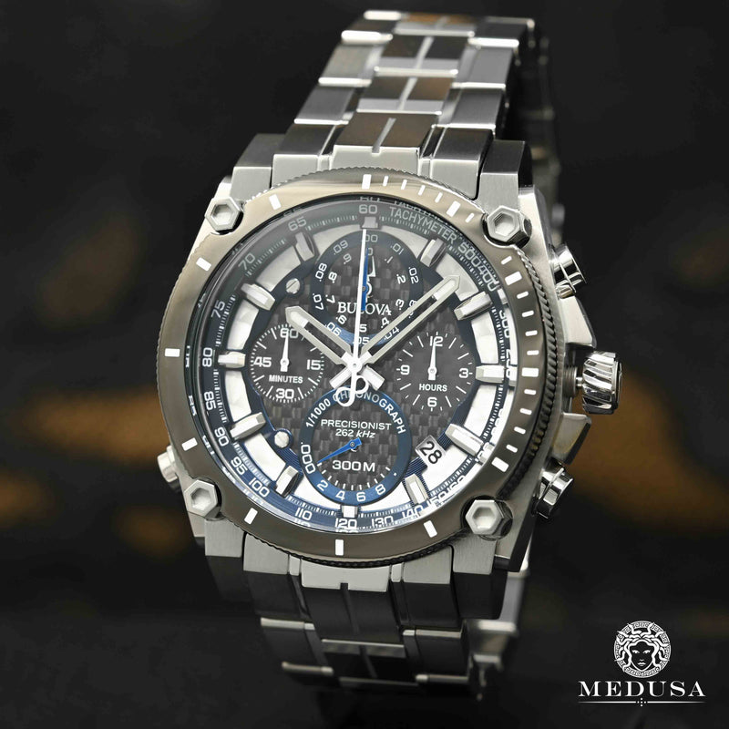 Montre Bulova | Montre Homme Bulova Precisionist - 98B316 Stainless