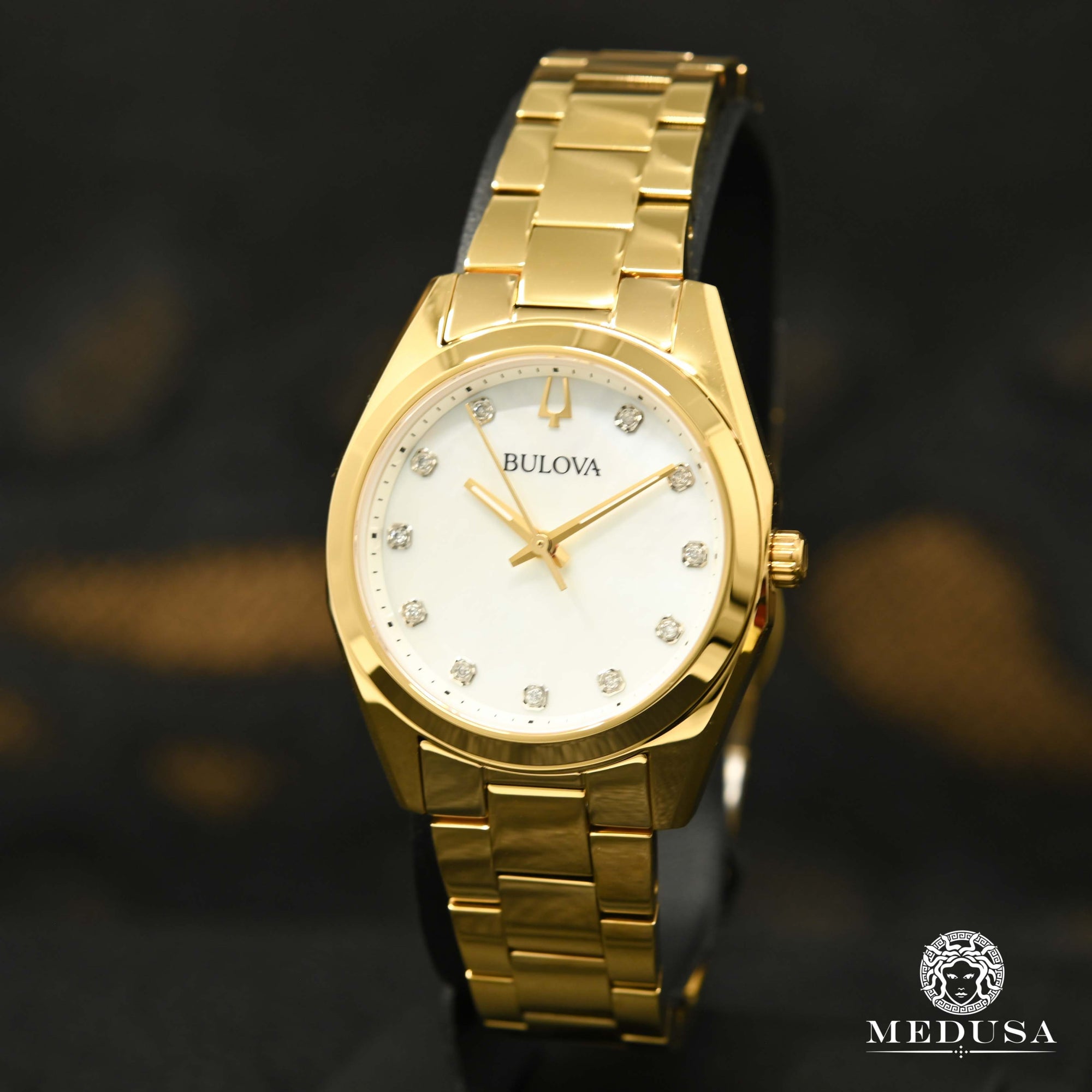 Montre Bulova | Montre Femme Bulova Surveyor - 97P172 Or Jaune