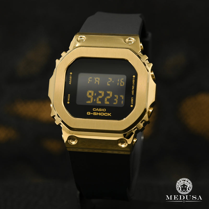 Montre G-Shock | Montre Femme Casio G-SHOCK Digital Series GM-5600GB-1 Or Jaune