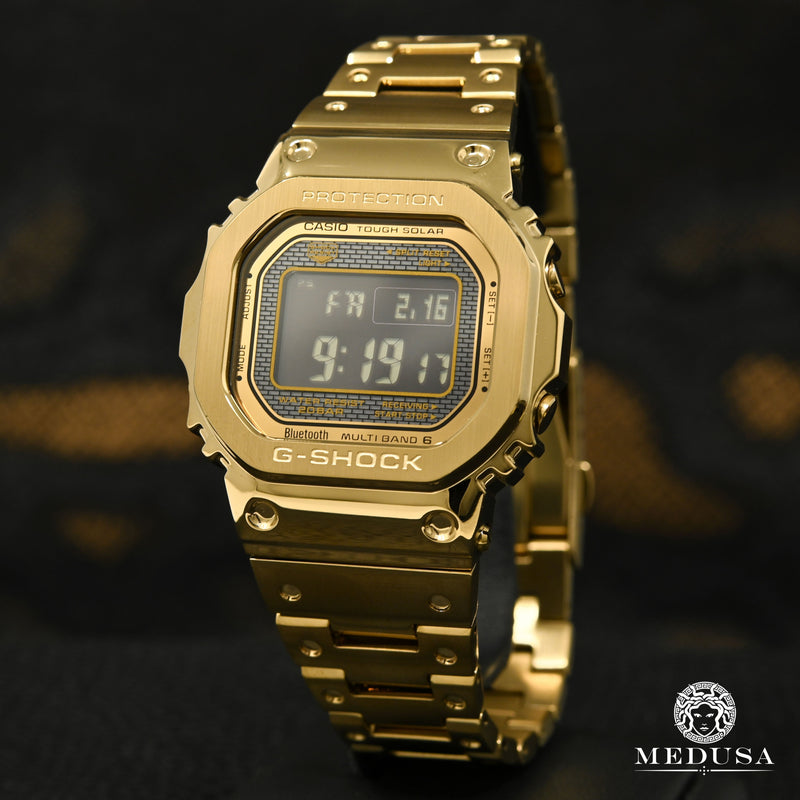 Montre G-Shock | Montre Homme Casio G-SHOCK Digital Series GMW-B5000GD-9 Or Jaune