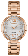 Montre Citizen | Montre Femme Citizen Capella EX1503-54A Or Rose