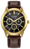 Montre Citizen | Montre Homme Citizen Classic Rolan BU2112-06E Or Jaune