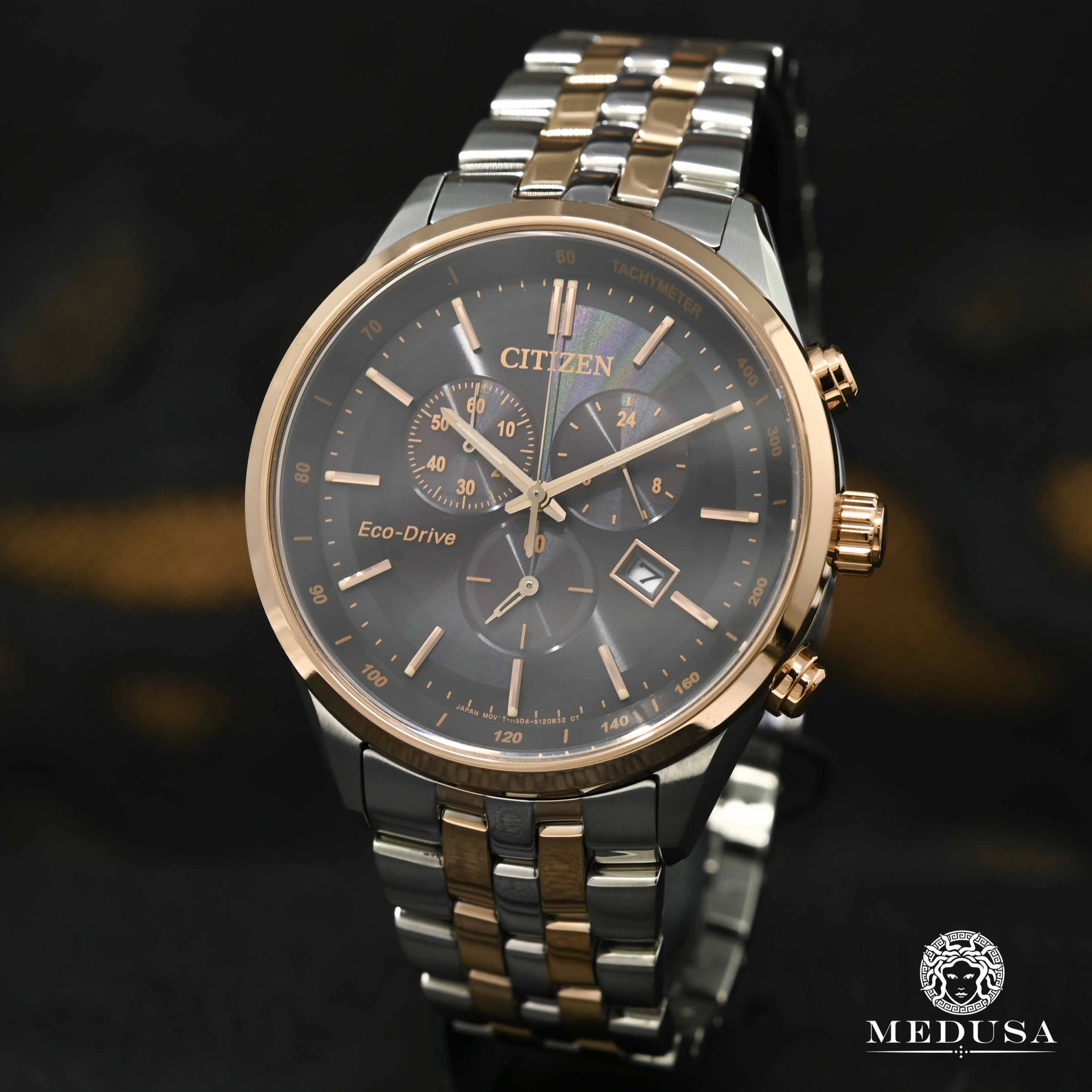 Montre Citizen | Montre Homme Citizen Corso AT2146-59E Or Rose 2 Tons