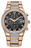 Montre Citizen | Montre Homme Citizen Crystal Chrono CA0753-55E Or Rose