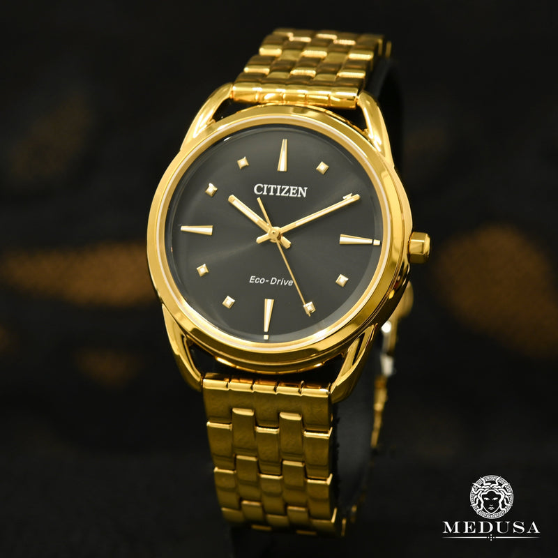 Montre Citizen | Montre Femme Citizen Dress Classic FE7092-50E Or Jaune