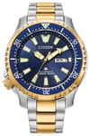 Montre Citizen | Montre Homme Citizen Promaster Dive Automatic NY0154-51L Or 2 Tons