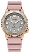 Montre Citizen | Montre Femme Citizen Promaster Dive EO2023-00A Or Rose