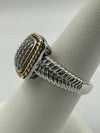 C.B.E. INC | RINGS DIAMOND PAVÉ RING WITH TWISTED BAND