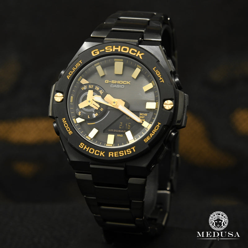 Montre G-Shock | Montre Homme G-Steel G-SHOCK GST-B500BD-1A9 Or Jaune