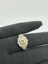 C.B.E. INC | RINGS INTRICATE YELLOW AND WHITE DIAMOND RING