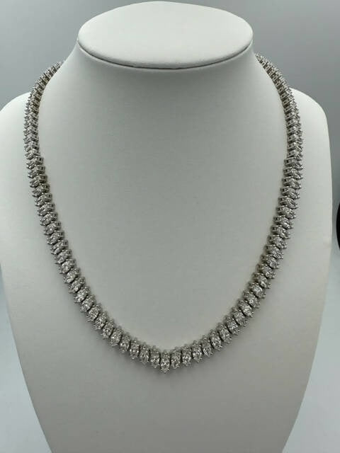 C.B.E. INC | NECKLACES MARQUISE DIAMOND NECKLACE - LAB GROWN