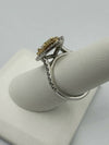 C.B.E. INC | RINGS MARQUISE YELLOW DIAMOND DOUBLE HALO RING