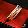 Bague à Diamants en Or 18K | Bague Femme Rainbow F3