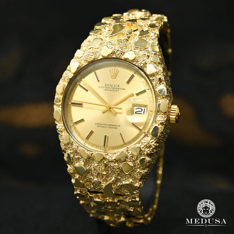 Montre Rolex | Montre Homme Rolex Datejust 36mm - Nugget Or Jaune