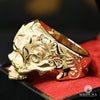 Bague en Or 14K | Bague Homme Skull H7