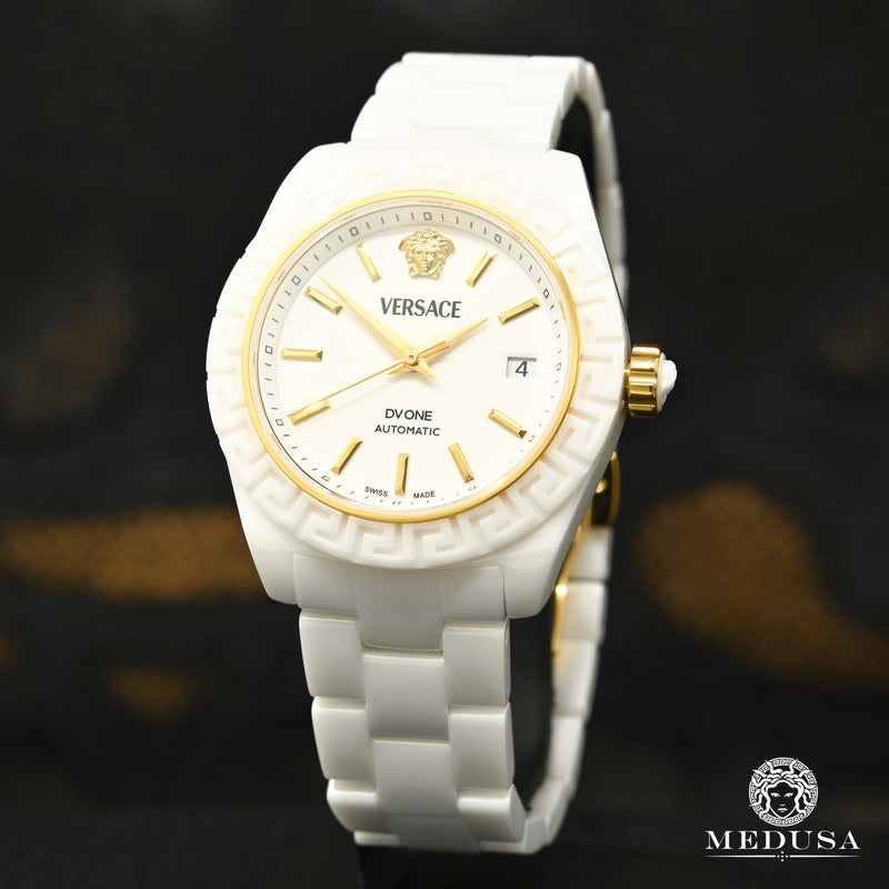 Montre Versace | Montre Homme Versace DV One Automatic - VE6B00223 Or Blanc