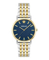 Montre Versace | Montre Homme Versace Greca Slim - VE8Q00424 Or 2 Tons