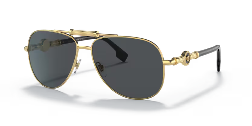 Lunette Versace | Lunette Homme Versace Iconic - 0VE2236 Or Jaune