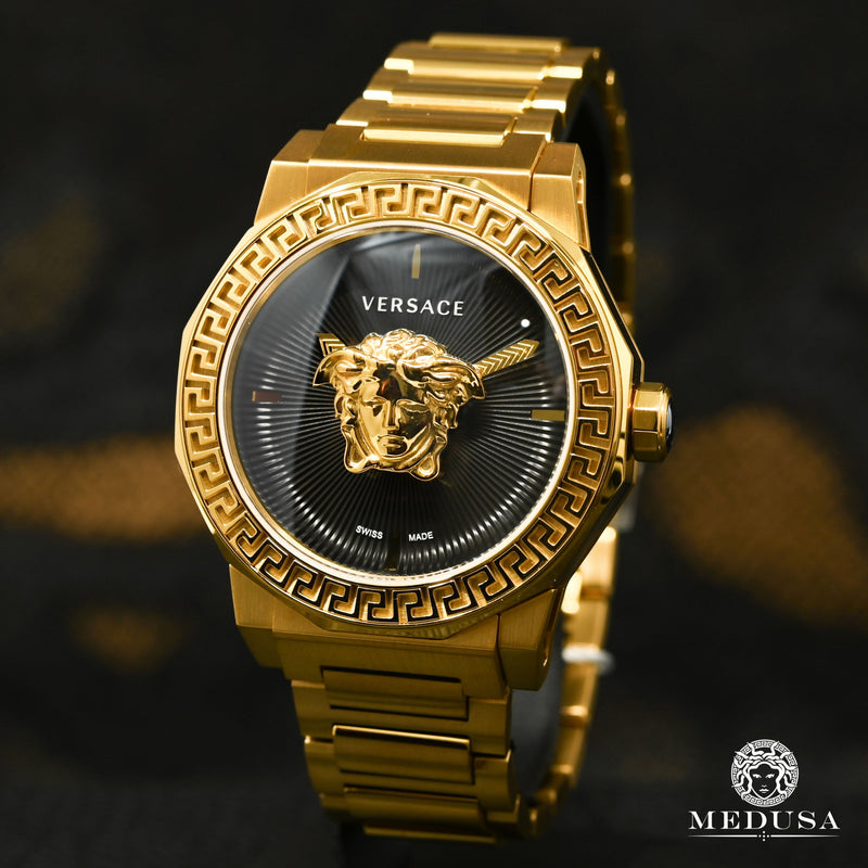 Montre Versace | Montre Femme Versace Medusa Deco - VE7B00623 Or Jaune