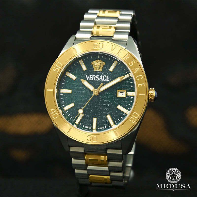 Montre Versace | Montre Homme Versace V-Dome - VE8E00524 Or 2 Tons