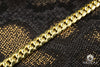 Bracelet en Or 10K | Bracelet Homme 10mm Bracelet Cuban Link