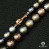 Collier en Or 10K | Collier Femme 10mm Collier Perle Tahitian