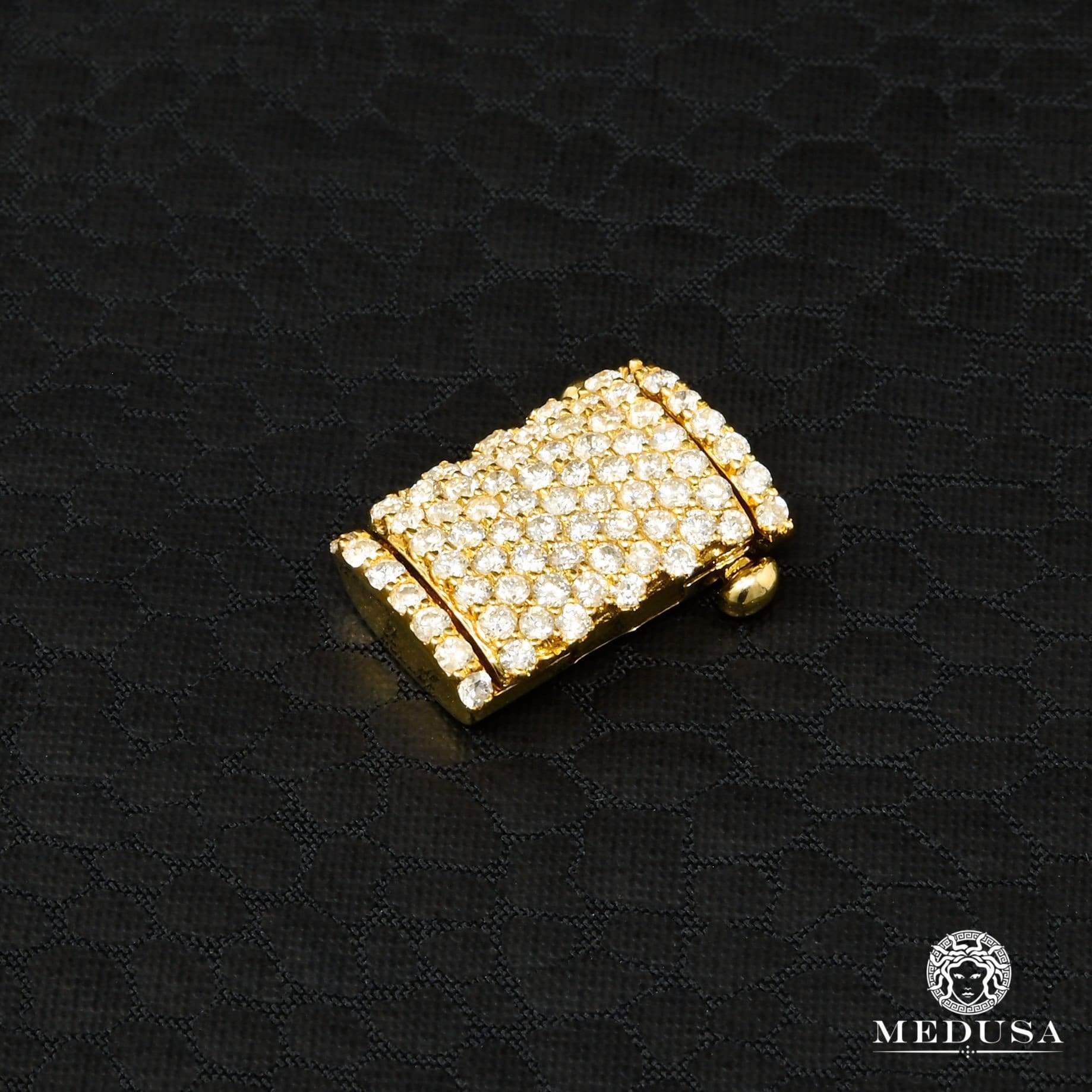 Fermoir à Diamants en Or 14K | Bijoux & Accessoires 10mm Fermoir Box-Lock 585 Or Jaune