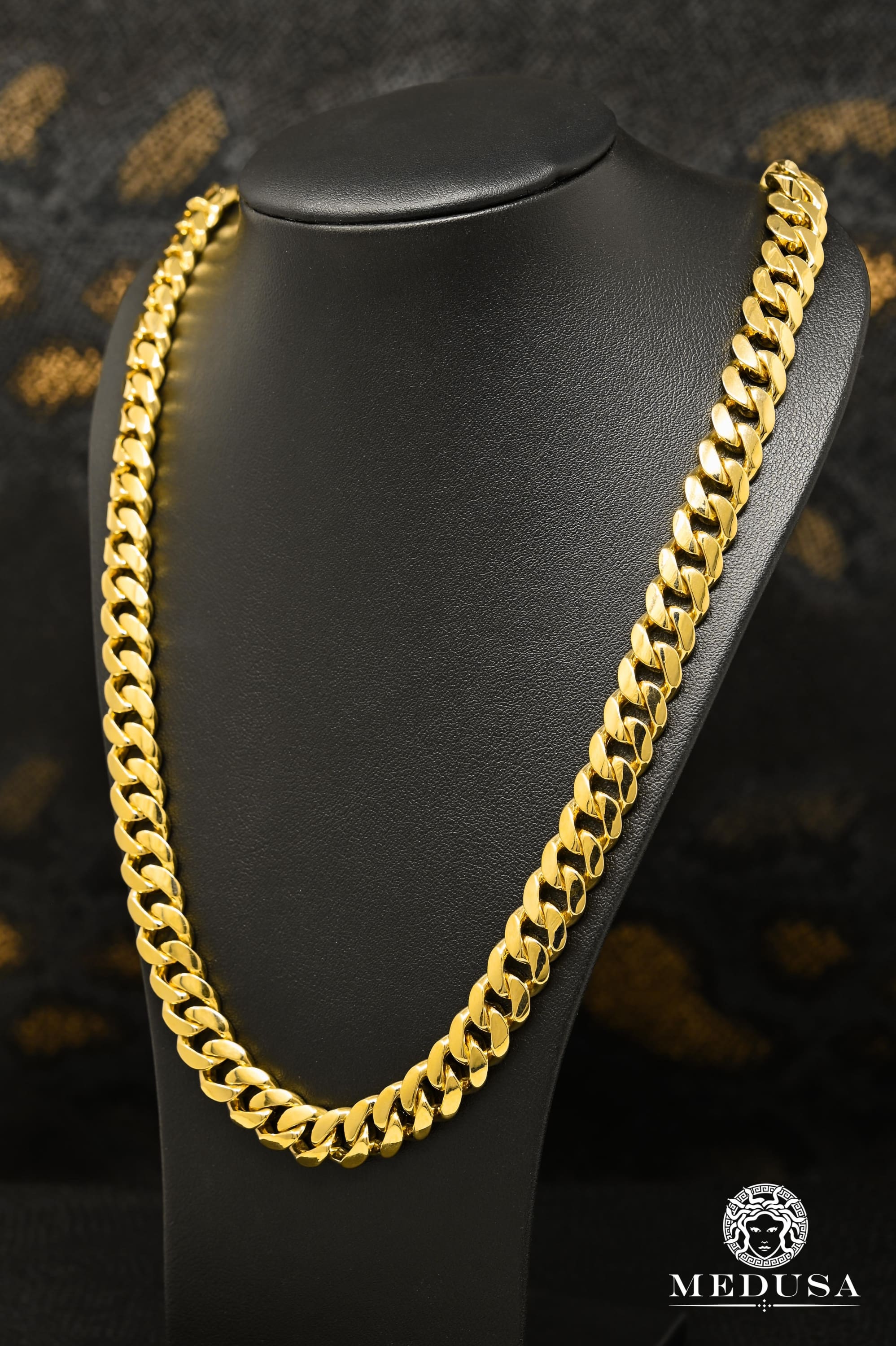 Chaîne en Or 10K | Chaîne 11mm Cuban Link Solid