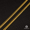 Chaîne en Or 10K | Chaîne 3.5mm Cuban Link Solid