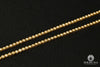 Chaîne à Diamants en Or 14K | Chaîne Tennis 3.5mm Tennis Chain Round