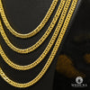 Chaîne en Or 10K | Chaîne 4.5mm Double-Cuban Link