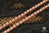 Chaîne à Diamants en Or 10K | Chaîne Tennis 4.5mm Tennis Chain 4-Prong Rose