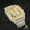 Montre Cartier | Montre Homme 40mm Cartier Santos 100 XL - Full Iced Emerald Cut Or 2 Tons