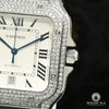 Montre Cartier | Montre Homme 40mm Cartier Santos 100 XL - Iced Stainless