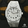 Montre Audemars Piguet | Montre Homme 41mm Audemars Piguet Royal Oak - Arabic Full Iced Stainless