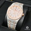 Montre Audemars Piguet | Montre Homme 41mm Audemars Piguet Royal Oak - Full Honeycomb Everose Or Rose 2 Tons