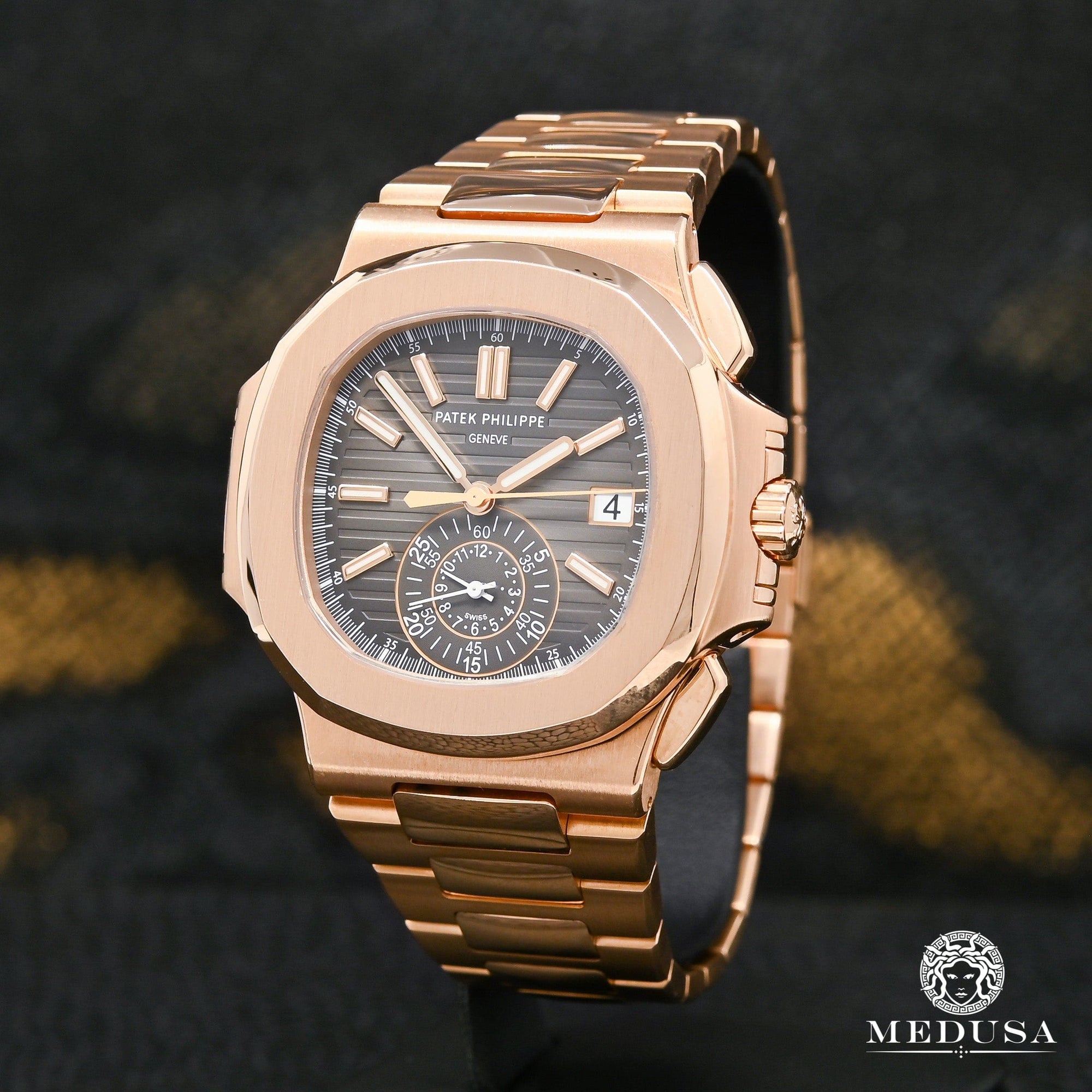 Montre Patek Philippe | Montre Homme 41mm Patek Philippe Nautilus - 5980R Or Rose