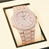 Montre Patek Philippe | Montre Homme 41mm Patek Philippe Nautilus - Full Iced Everose Or Rose